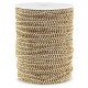 Fashion wire flach 5mm Brown-Gold